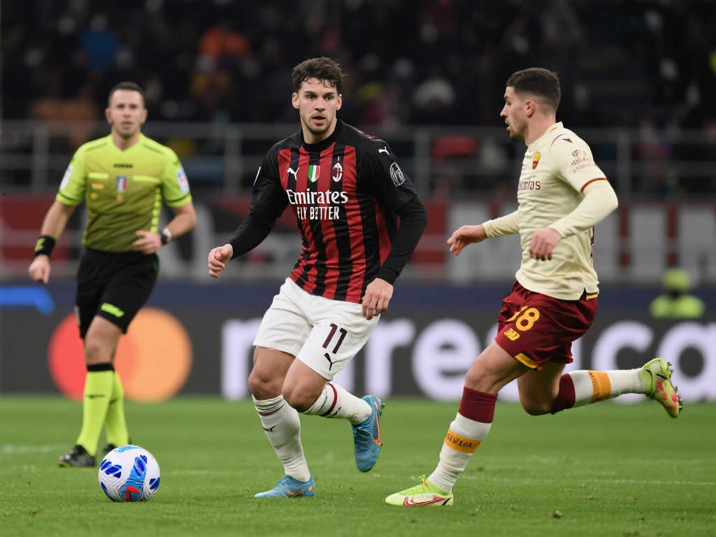 意甲焦点战：米兰对阵罗马，今日比赛前瞻与预测，罗马或将抢分成功